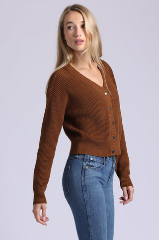 Cotton Shaker Crop Cardigan