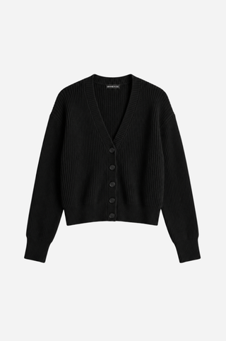 Cotton Shaker Crop Cardigan