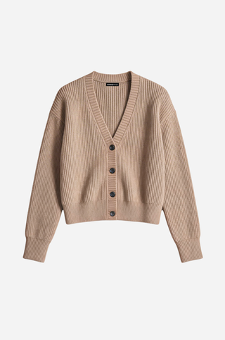 Cotton Shaker Crop Cardigan