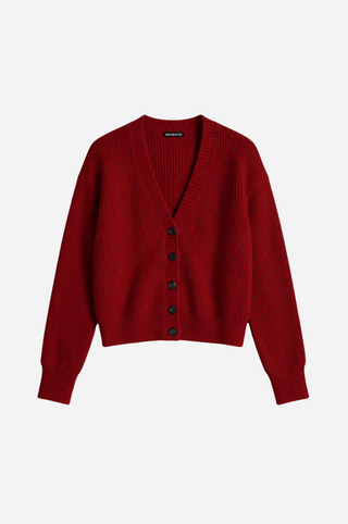 Cotton Shaker Crop Cardigan