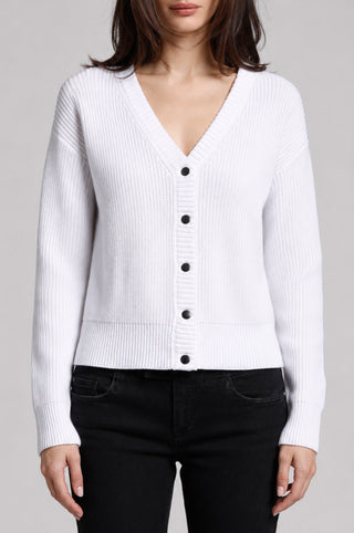 Cotton Shaker Crop Cardigan