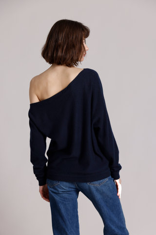 Cashmere Off The Shoulder Top