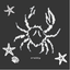 black / starch crabby
