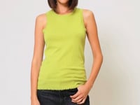 Cotton Cashmere Frayed Tank