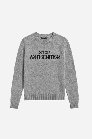 Stop Antisemitism Long Sleeve Crew Neck Pullover Preorder