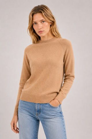 Cashmere 9gg Long Sleeve Shrunken Crew