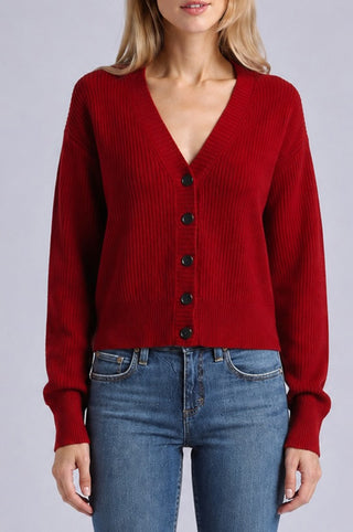 Cotton Shaker Crop Cardigan
