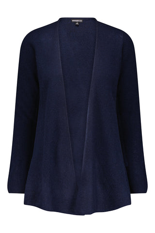 Cashmere Open Duster- navy