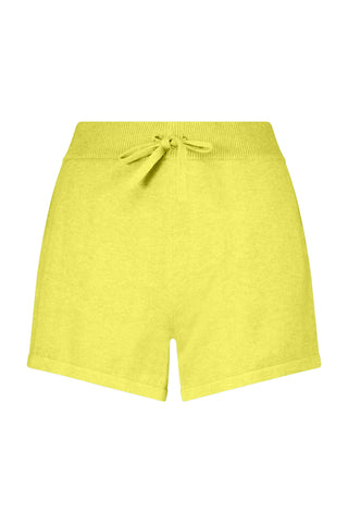 Cotton Cashmere Shorts Citron