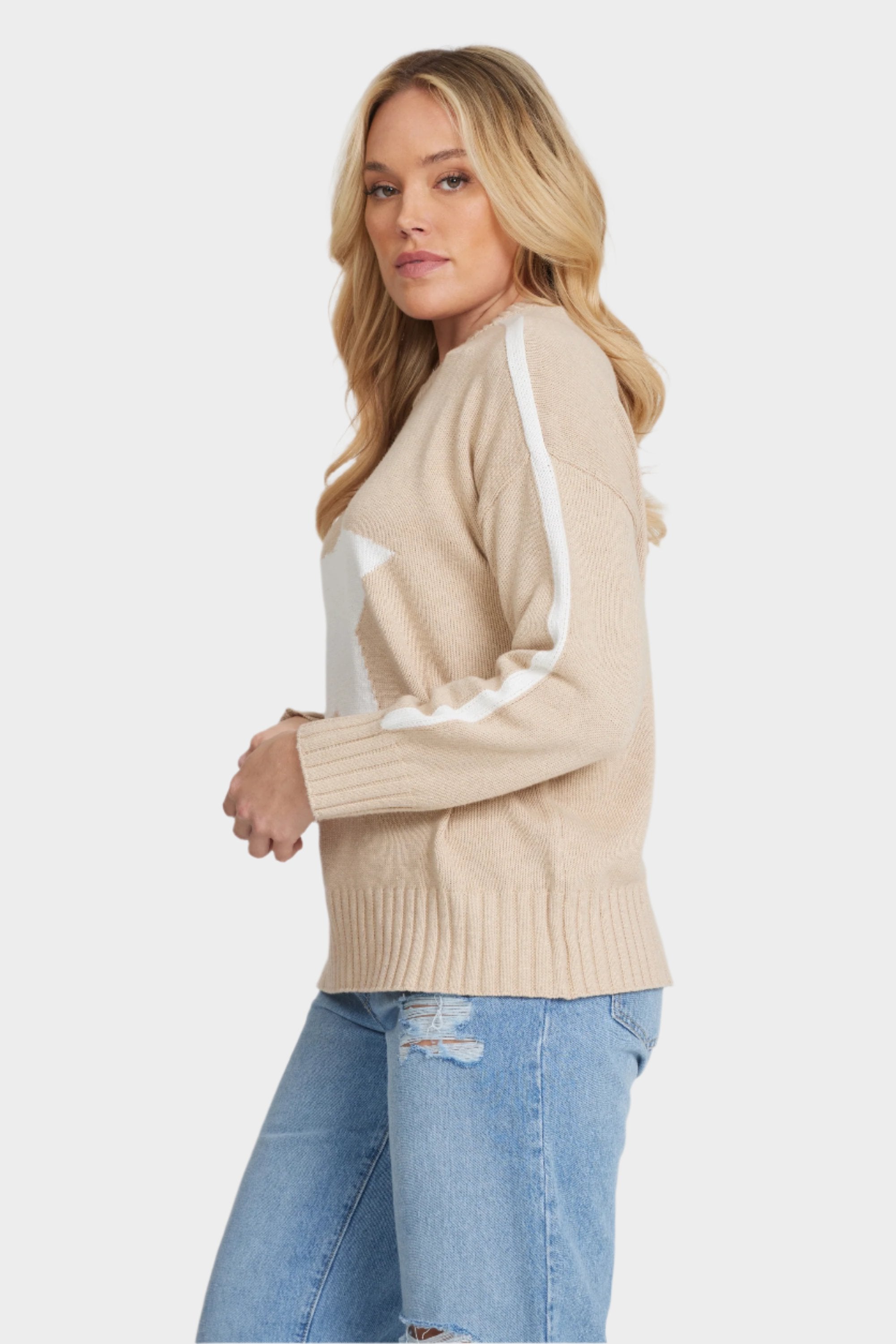 Plus size crew online neck sweater