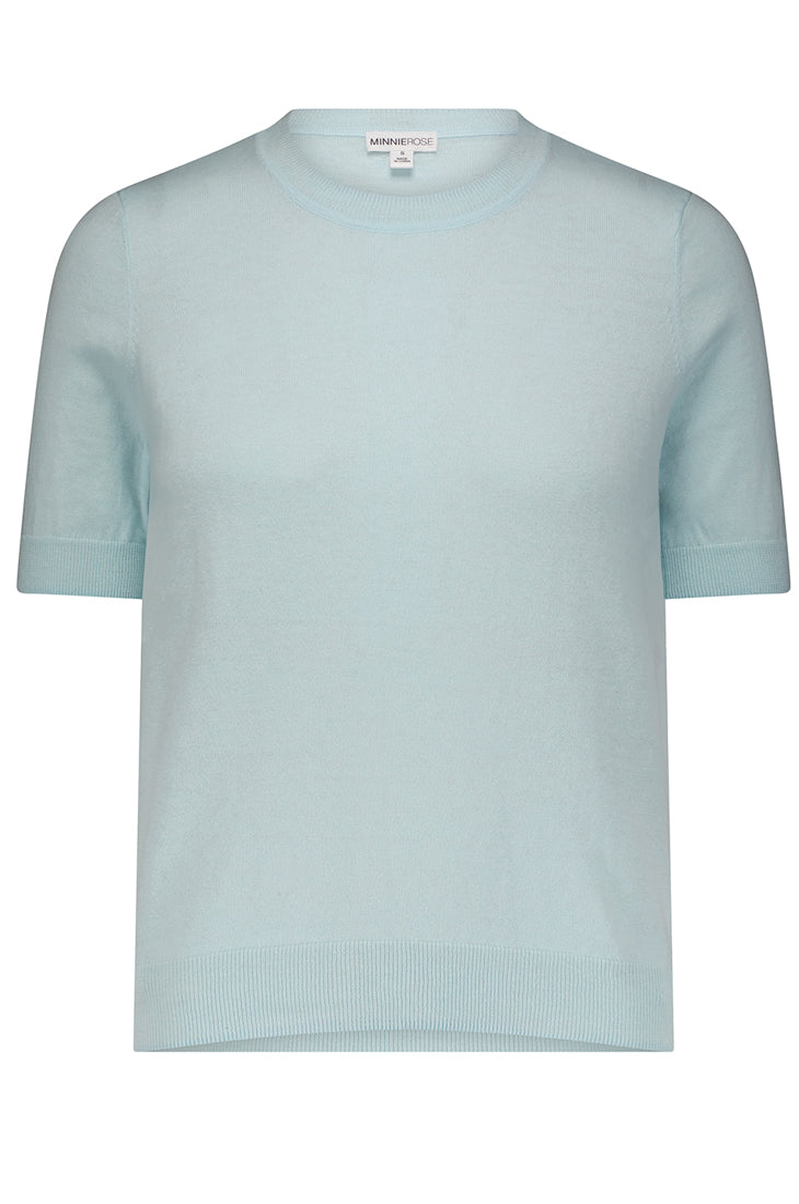 Cashmere short cheap sleeve tee